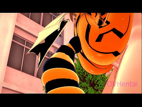 ❤️ Wasp Girl Monster ️ Կեղծ վիդեո մեզ մոտ ️❤
